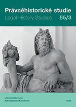 PRÁVNĚHISTORICKÉ STUDIE